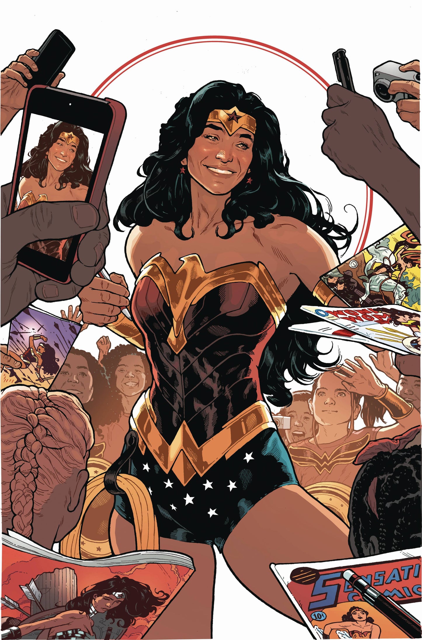 WONDER WOMAN UNCOVERED #1 OS CVR C JEFF SPOKES VAR