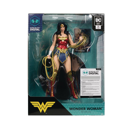 DC DIRECT WONDER WOMAN BY JIM LEE 12IN POSED STATUE (NET) (C