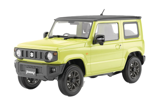 JB64 JIMNY 2018 KINETIC YELLOW 1/24 PLASTIC MODEL KIT (NET)