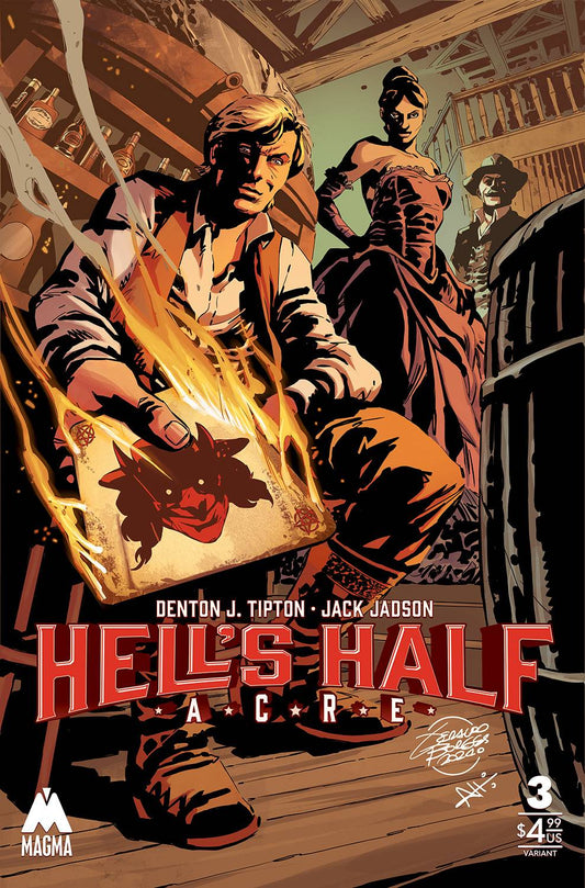 HELLS HALF ACRE #3 CVR B BORGES