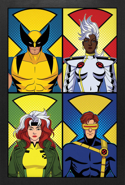 X-MEN 97 CHARACTERS FRAMED PRINT (NET) (C: 1-1-2)