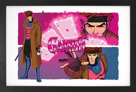 X-MEN 97 GAMBIT COMIC FRAMED PRINT (NET) (C: 1-1-2)