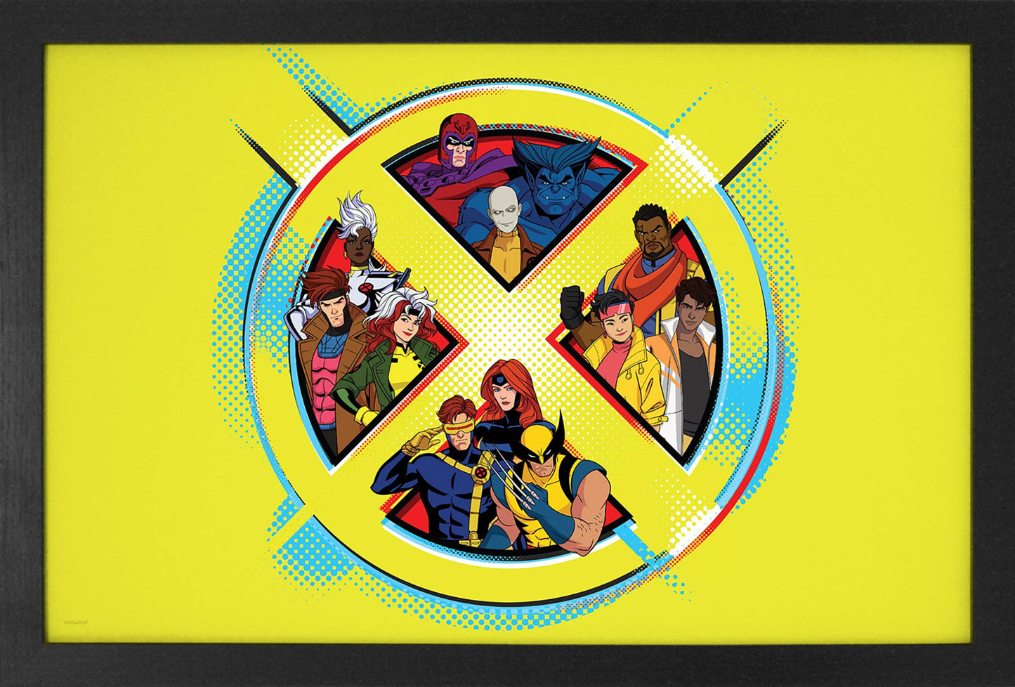 X-MEN 97 X-LOGO FRAMED PRINT (NET) (C: 1-1-2)