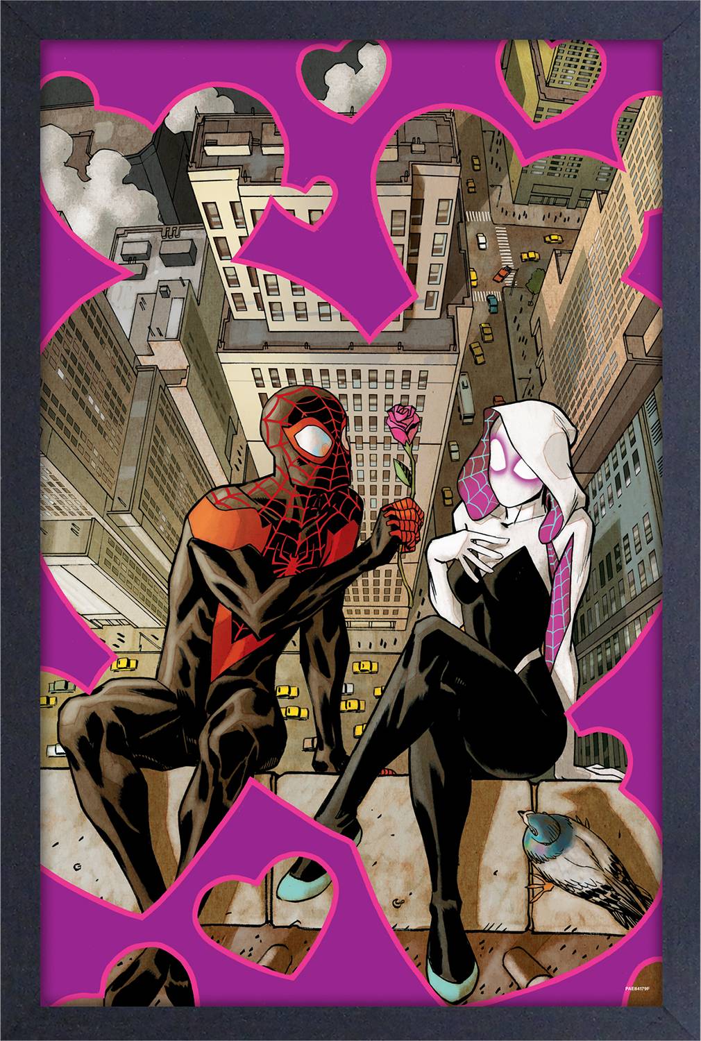 SPIDER-MAN ROMANCE FRAMED PRINT (NET) (C: 1-1-2)