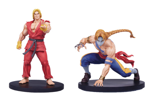 STREET FIGHTER STREET JAM KEN AND VEGA 1:10 SCALE STATUE SET