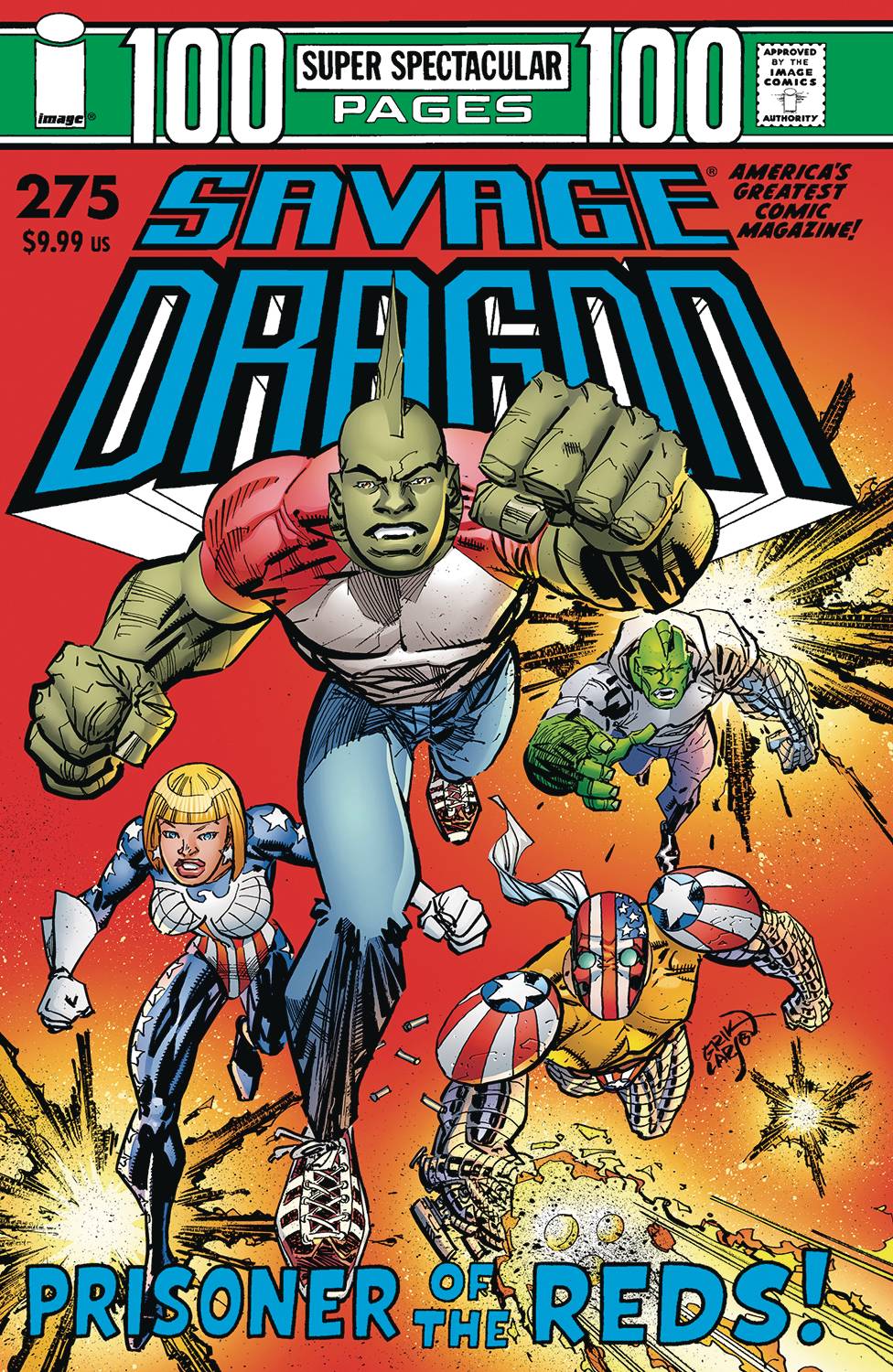 SAVAGE DRAGON #275 CVR A LARSEN (MR)