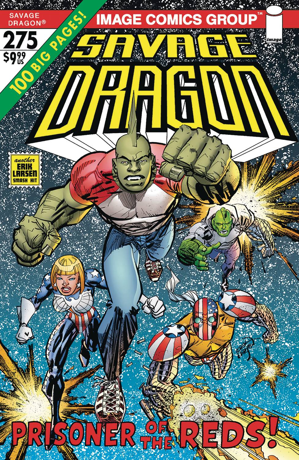 SAVAGE DRAGON #275 CVR B LARSEN (MR)