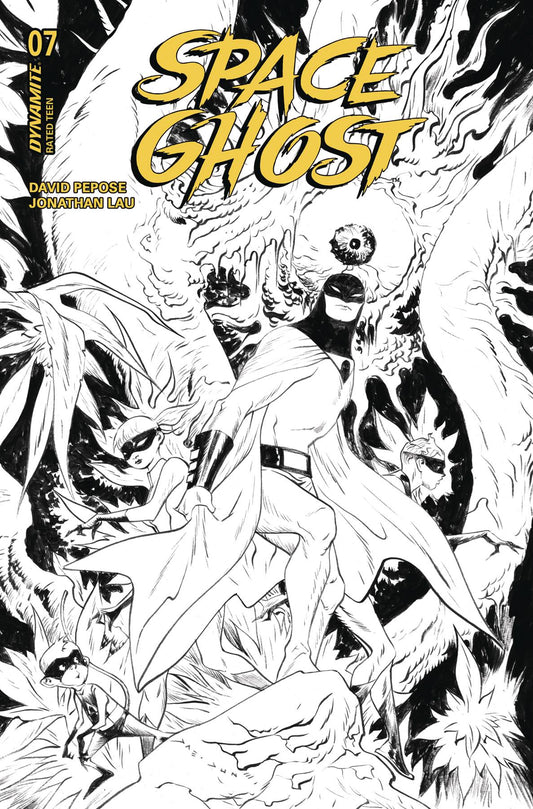 SPACE GHOST #7 CVR H 15 COPY INCV LEE LINE ART (C: 0-1-2)