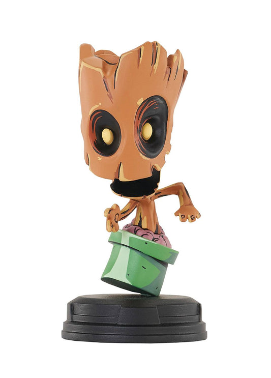 MARVEL ANIMATED STYLE GROOT IN POT STATUE (C: 1-1-2)