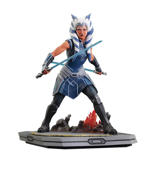 STAR WARS MILESTONES CLONE WARS AHSOKA STATUE (O/A) (C: 1-1-