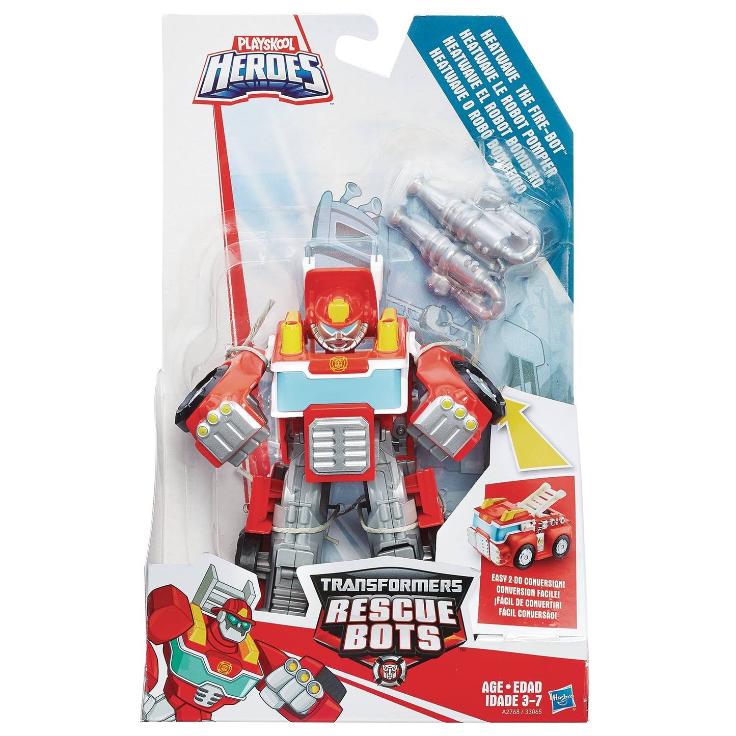 TRANSFORMERS RESCUE BOTS ENERGIZE HEATWAVE ACTION FIGURE (NE