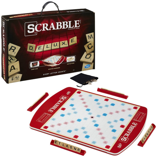 SCRABBLE DELUXE BOARD GAME (NET) (C: 1-1-2)