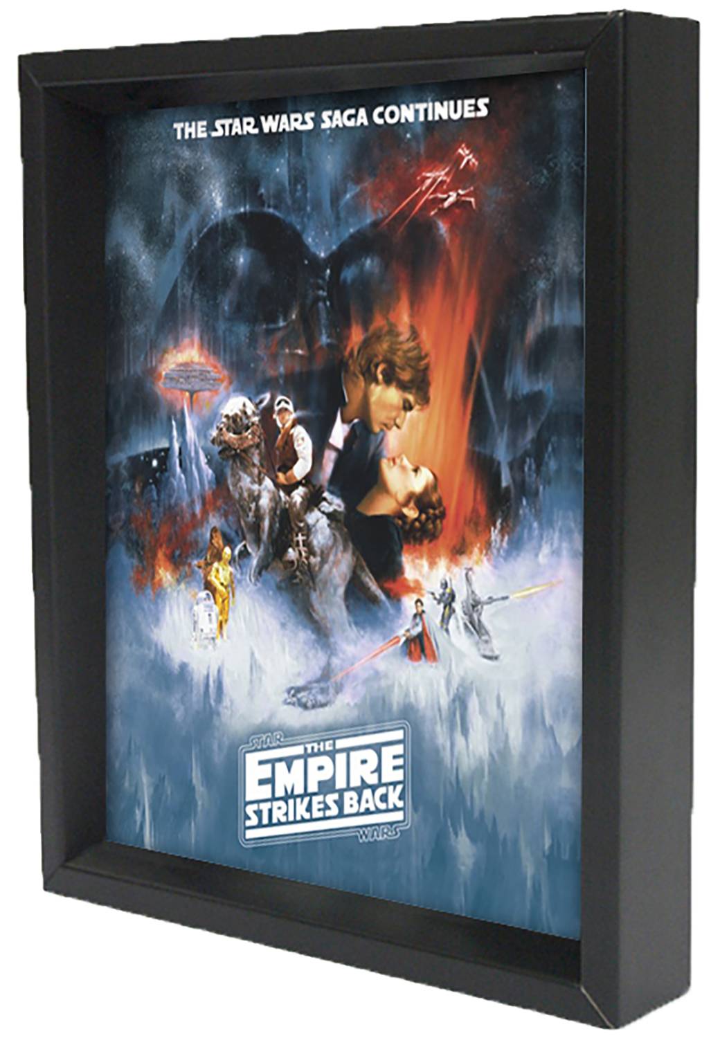 STAR WARS EMPIRE STRIKES BACK 3D LENTICULAR SHADOW (NET) (C: