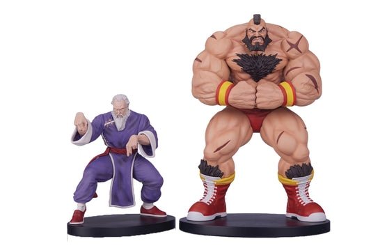 STREET FIGHTER STREET JAM ZANGIEF GEN 1:10 STATUE SET (NET)