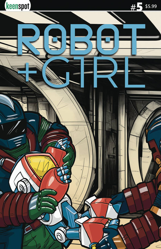 ROBOT + GIRL #5 CVR B MIKE WHITE