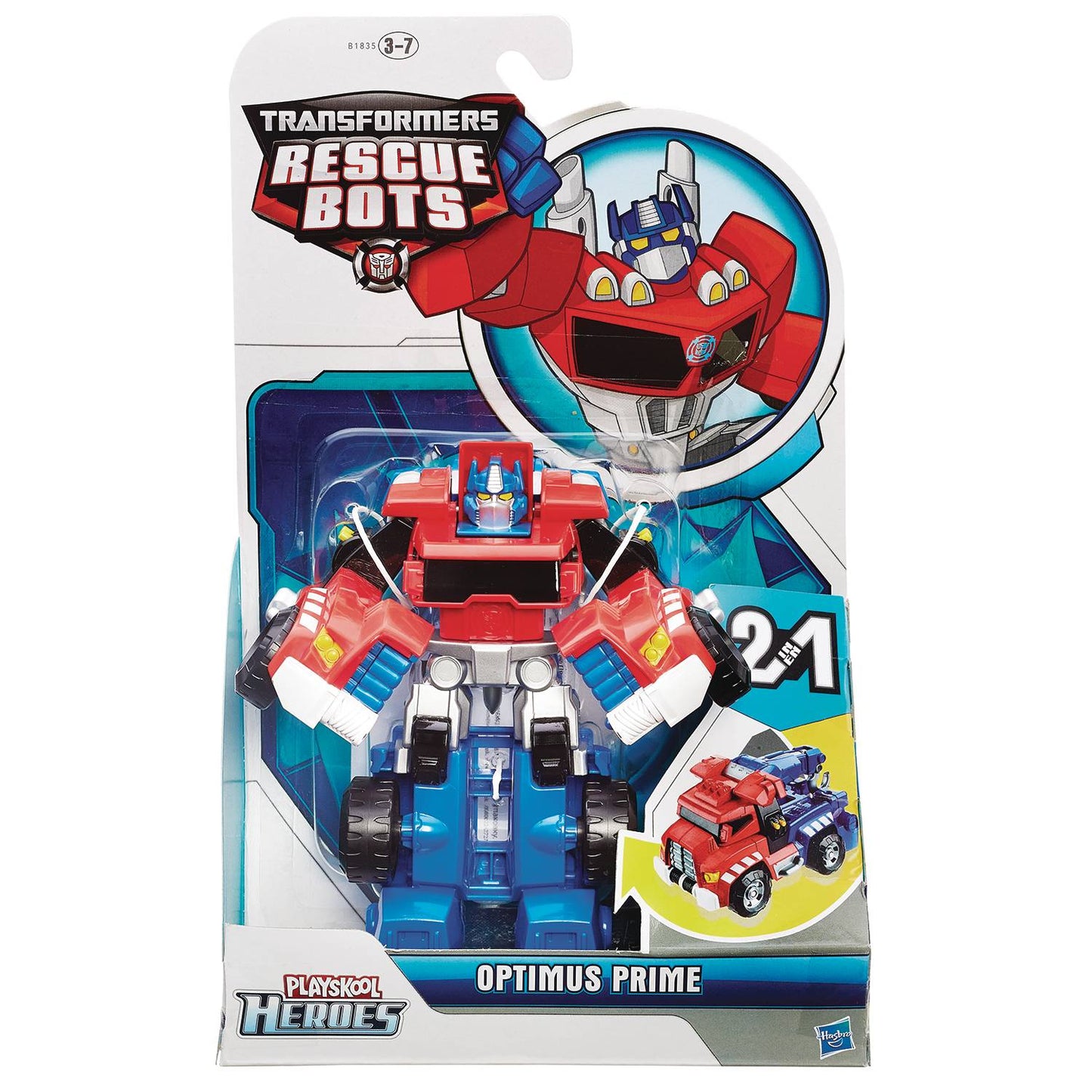 TRANSFORMERS RESCUE BOTS ENERGIZE OPTIMUS ACTION FIGURE (NET