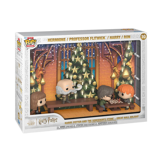 POP MOMENTS DLX HARRY POTTER GREAT HALL HOLIDAY VIN FIG (C: