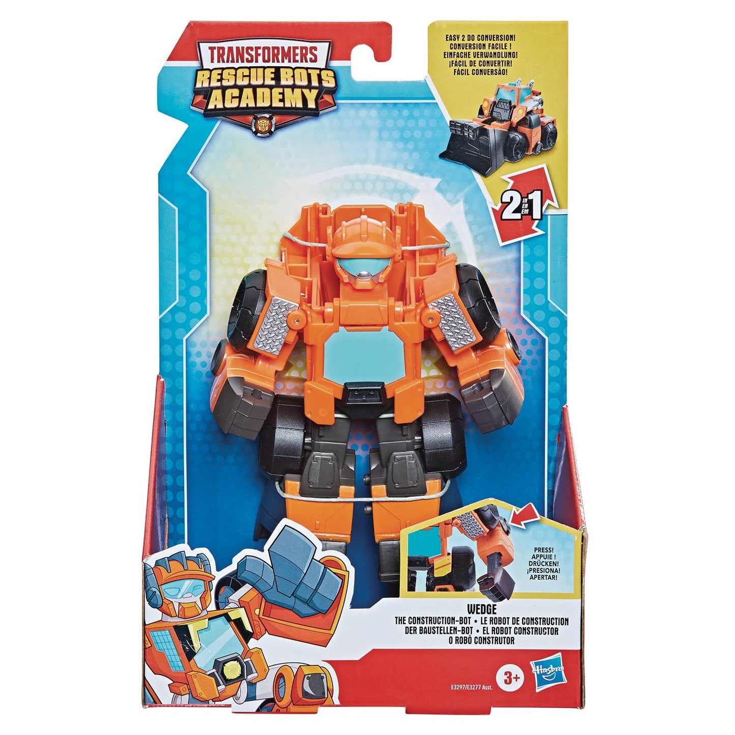 TRANSFORMERS RESCUE BOTS ACADEMY WEDGE ACTION FIGURE (NET) (