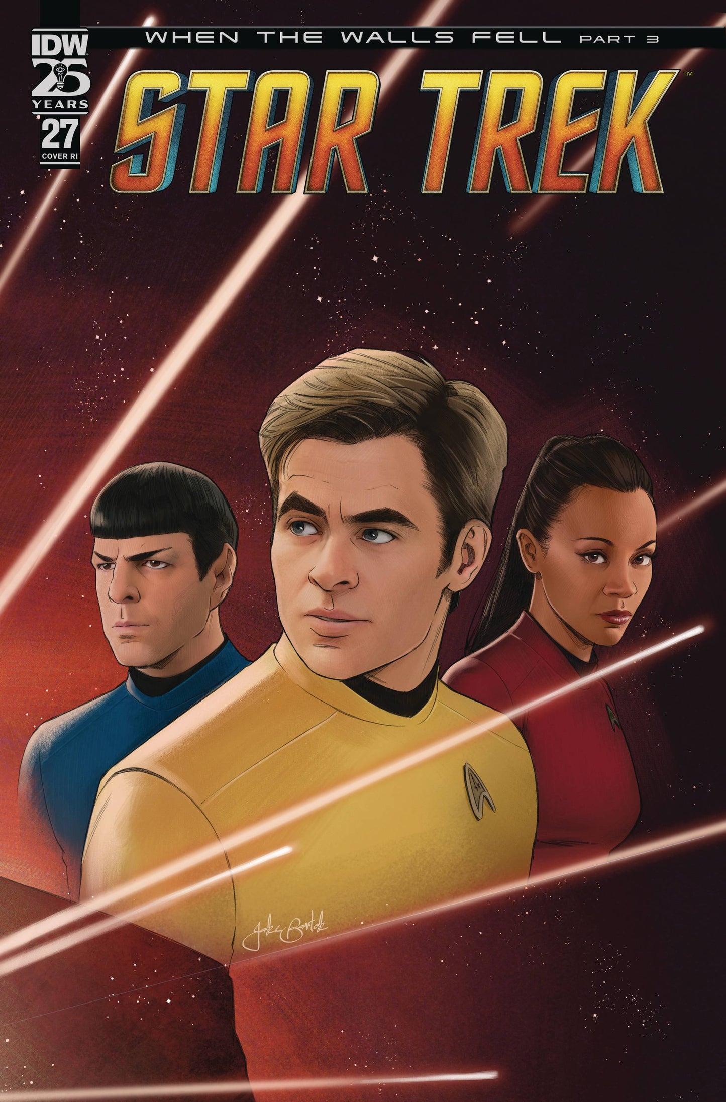 STAR TREK #27 10 COPY BARTOK