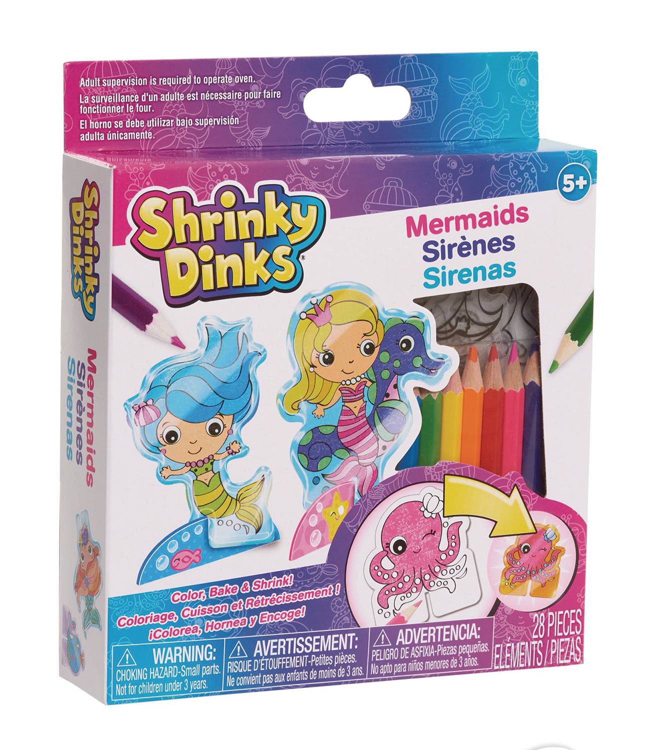 SHRINKY DINK MERMAID FRIENDS KIT (NET) (C: 1-1-2)