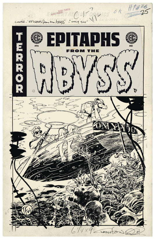 EC EPITAPHS FROM THE ABYSS #6 (OF 12) CVR D 20 COPY INCV B&W