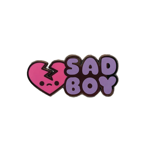 SAD BOY 1.6IN ENAMEL PIN (NET) (C: 1-1-2)