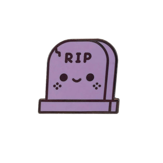 RIP 1IN ENAMEL PIN (NET) (C: 1-1-2)