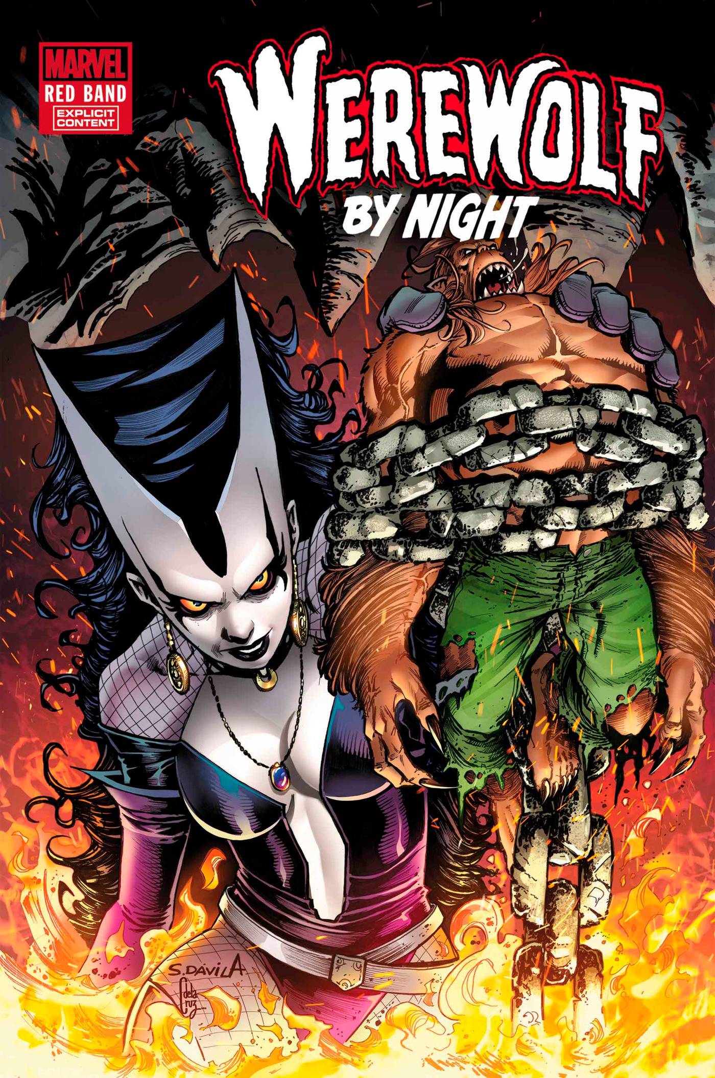 WEREWOLF BY NIGHT RED BAND #6 SERGIO DAVILA VAR (POLYBAG)