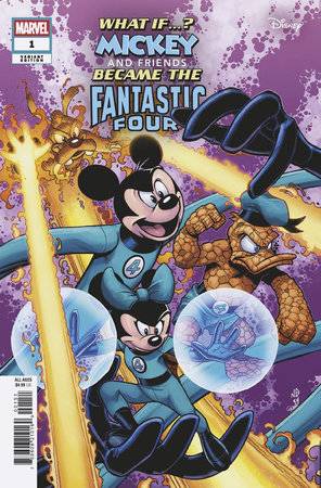 WHAT IF MICKEY & FRIENDS BECAME FANTASTIC FOUR #1 BRADSHAW