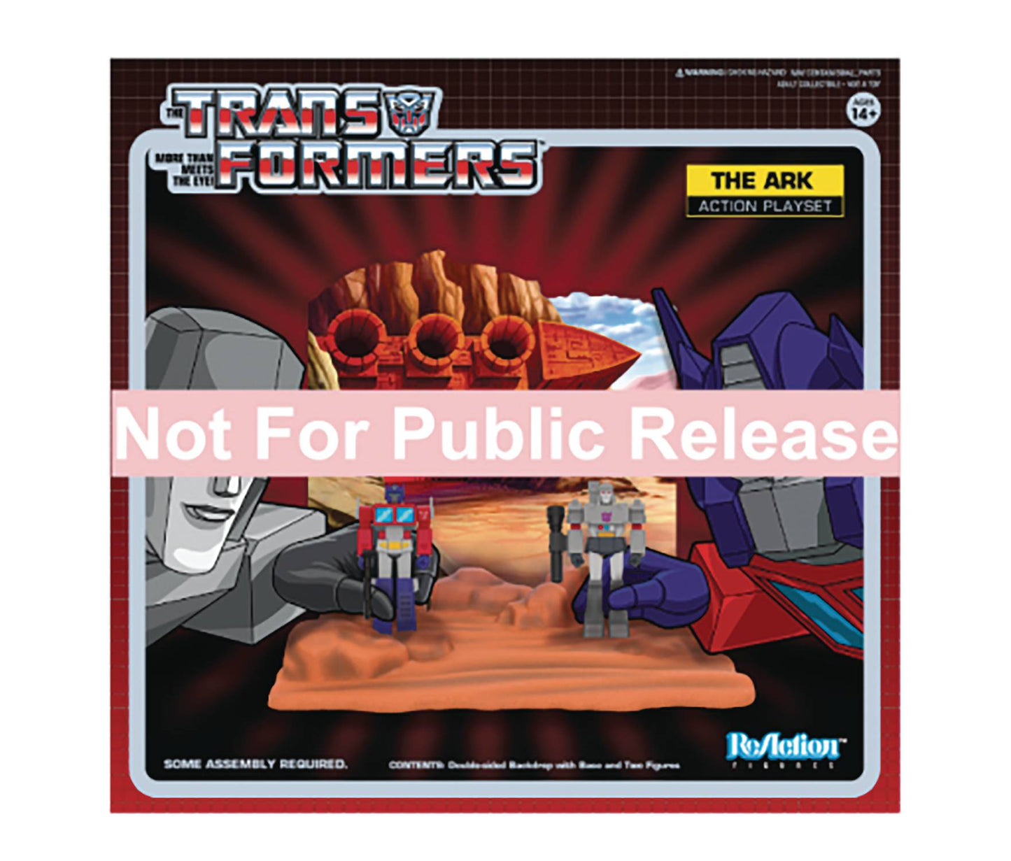 TRANSFORMERS REACTION THE ARK PLAYSET (NET) (C: 1-1-2)