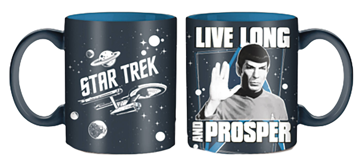 STAR TREK SPOCK LIVE LONGER & PROSPER 20OZ MUG (NET) (C: 1-1