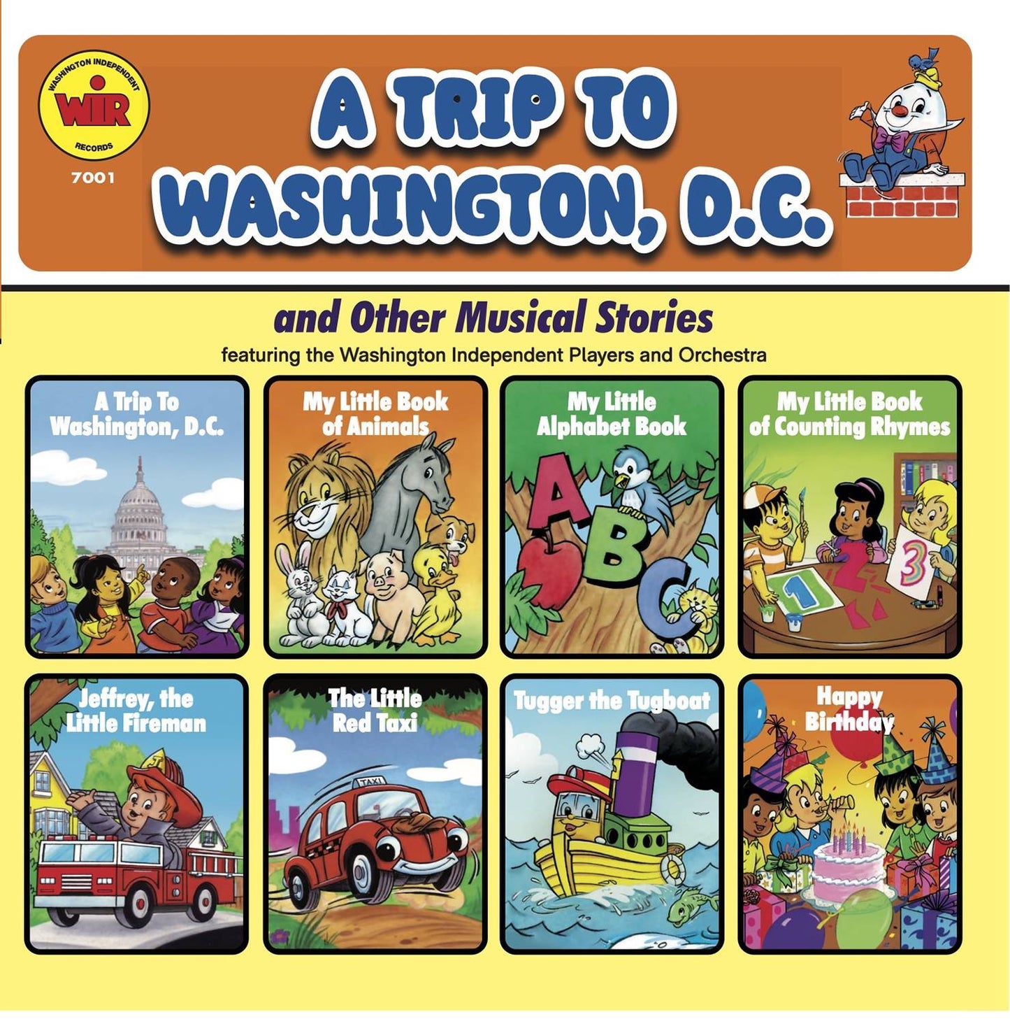 A TRIP TO WASHINGTON DC AND OTHERS COLORING BOOK RECORD SET