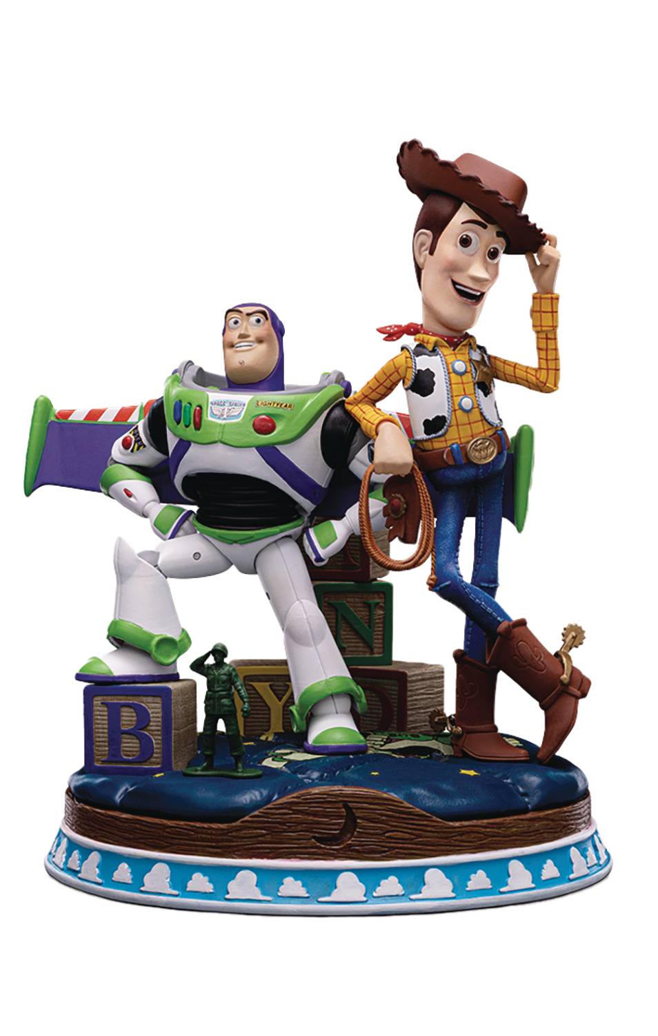 TOY STORY BUZZ & WOODY 1/10 SCALE STATUE (NET) (C: 1-1-2)