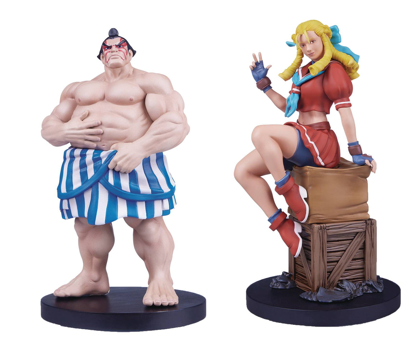 STREET FIGHTER STREET JAM KARIN E HONDA 1:10 STATUE SET (NET