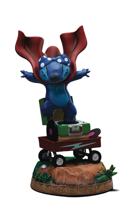 LILO & STITCH LAUNDRY STITCH 1/10 SCALE STATUE (NET) (C: 1-1