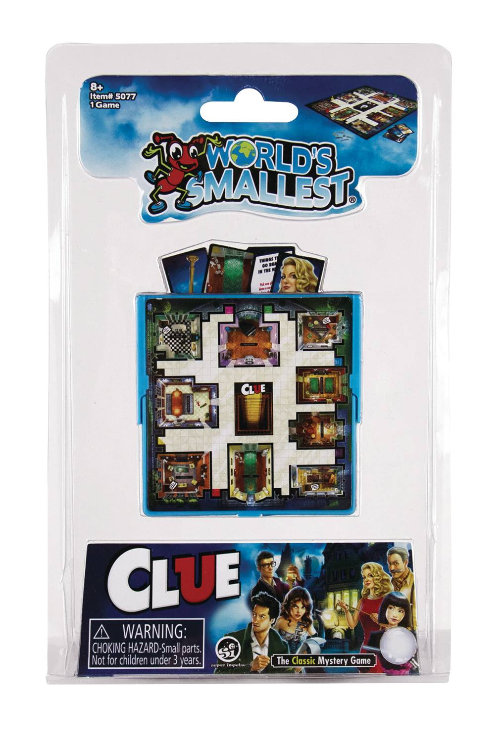 WORLDS SMALLEST CLUE BOARD GAME (NET) (C: 1-1-2)