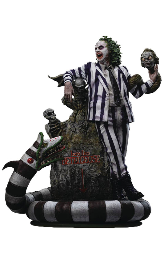 BEETLEJUICE 1/10 SCALE STATUE (NET) (C: 1-1-2)