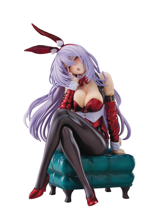 SHE LAUGHS SHY AMAGASA TSUDURI BUNNY XMAS COLOR 1/7 FIG (NET