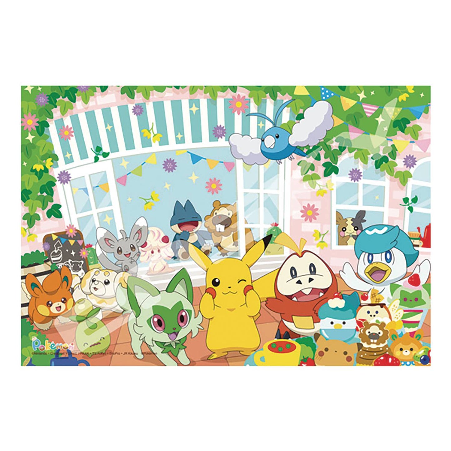 POKEMON 108-L791 PIKACHUS CAFE PARTY 108PC ENSKY PUZZLE (NET