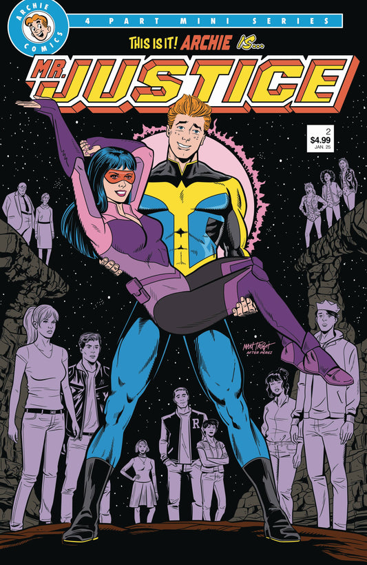 ARCHIE IS MR JUSTICE #2 (OF 4) CVR C MATT TALBOT