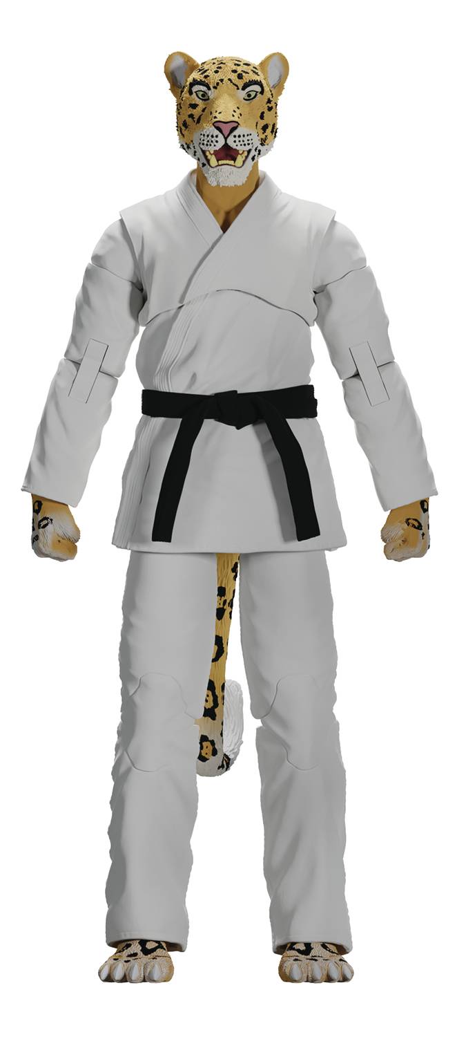 ZOO JITSU JAIRO THE JAGUAR WHITE GI 6IN AF (NET) (C: 1-1-2)