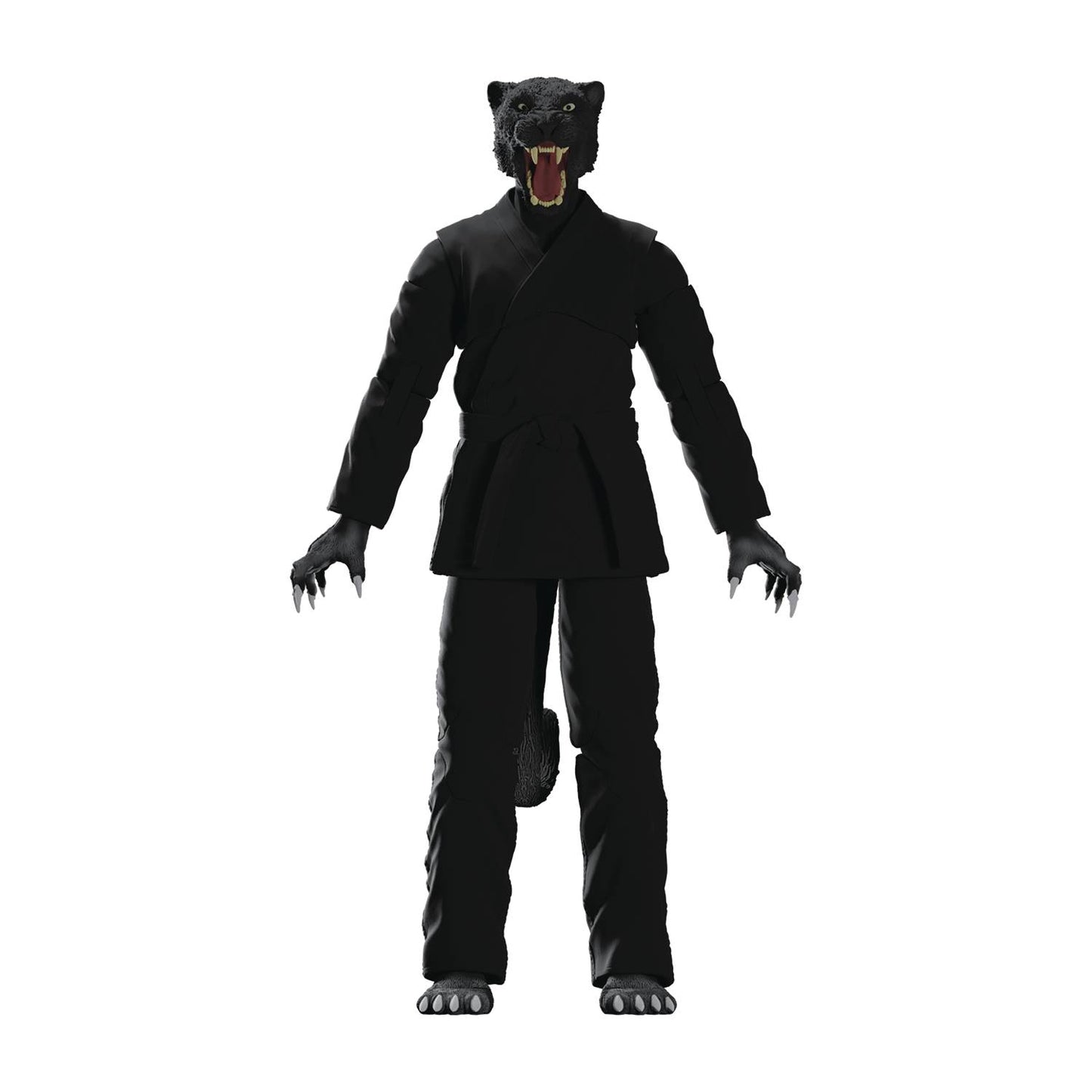 ZOO JITSU PAULO THE PANTHER BLACK GI 6IN AF (NET) (C: 1-1-2)