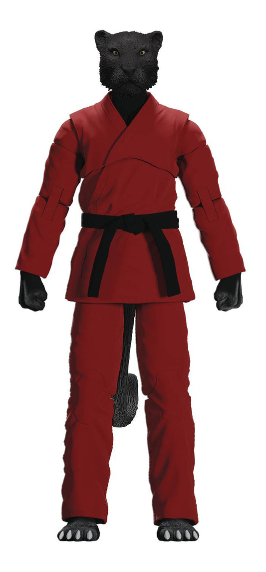 ZOO JITSU PAULO THE PANTHER RED GI 6IN AF (NET) (C: 1-1-2)