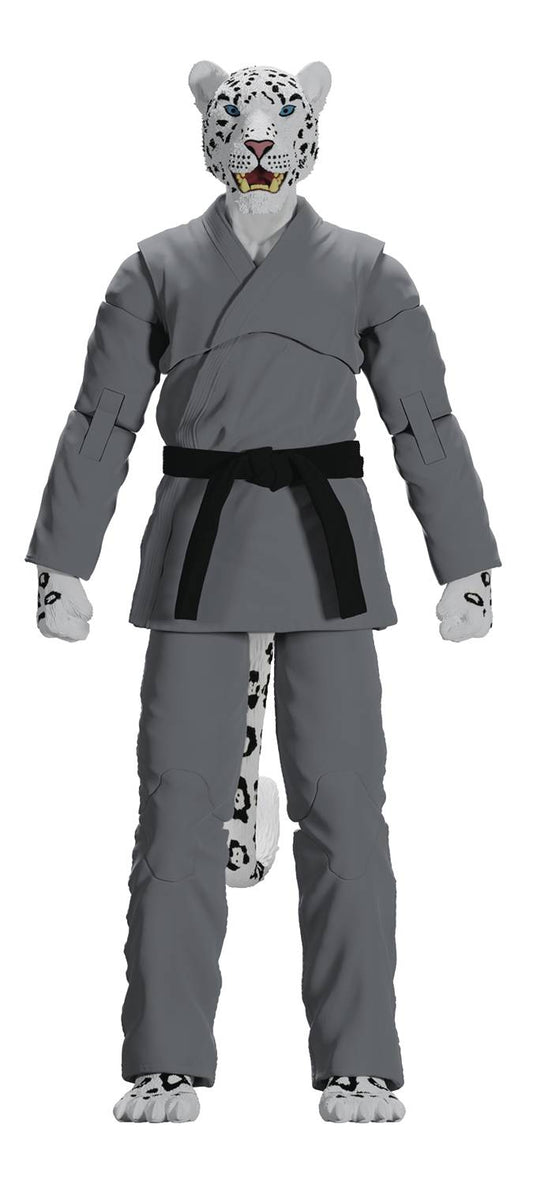 ZOO JITSU SHADOW THE SNOW LEOPARD GREY GI 6IN AF (NET) (C: 1