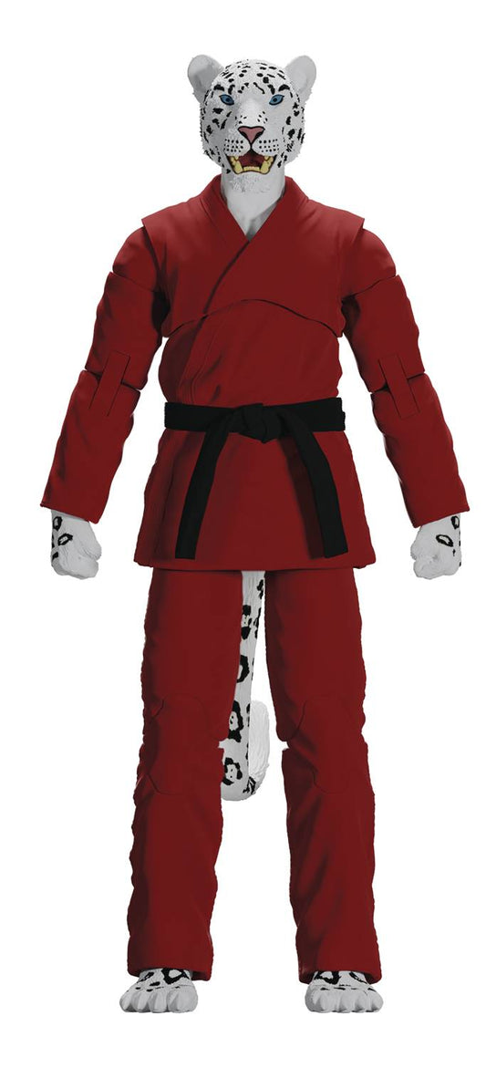 ZOO JITSU SHADOW THE SNOW LEOPARD RED GI 6IN AF (NET) (C: 1-