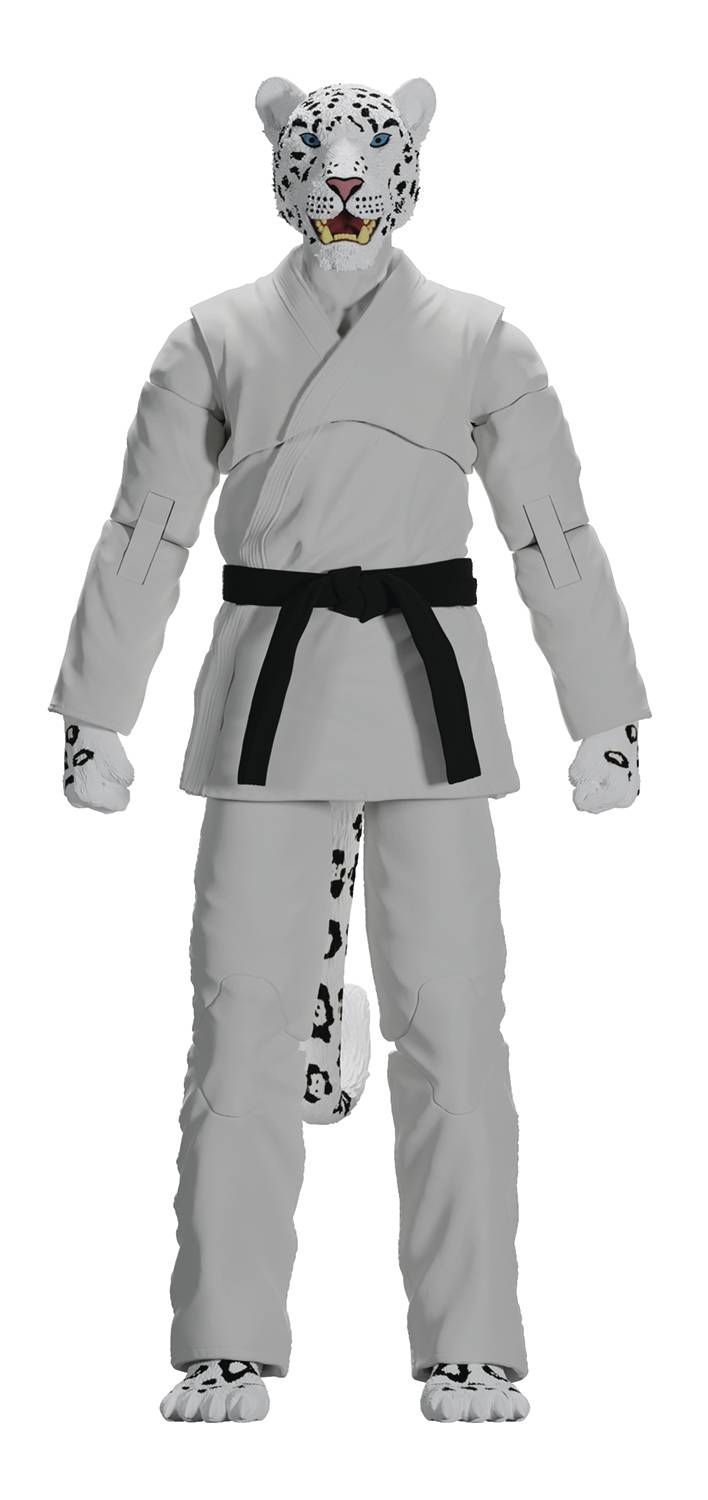 ZOO JITSU SHADOW THE SNOW LEOPARD WHITE GI 6IN AF (NET) (C: