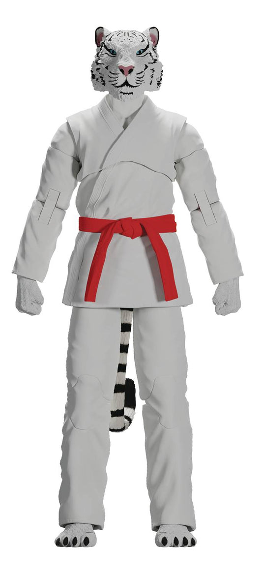 ZOO JITSU TAJ THE WHITE TIGER WHITE GI 6IN AF (NET) (C: 1-1-