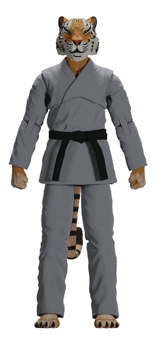 ZOO JITSU TIAGO THE TIGER GRAY GI 6IN AF (NET) (C: 1-1-2)