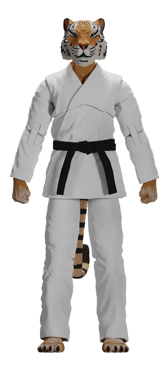 ZOO JITSU TIAGO THE TIGER WHITE GI 6IN AF (NET) (C: 1-1-2)