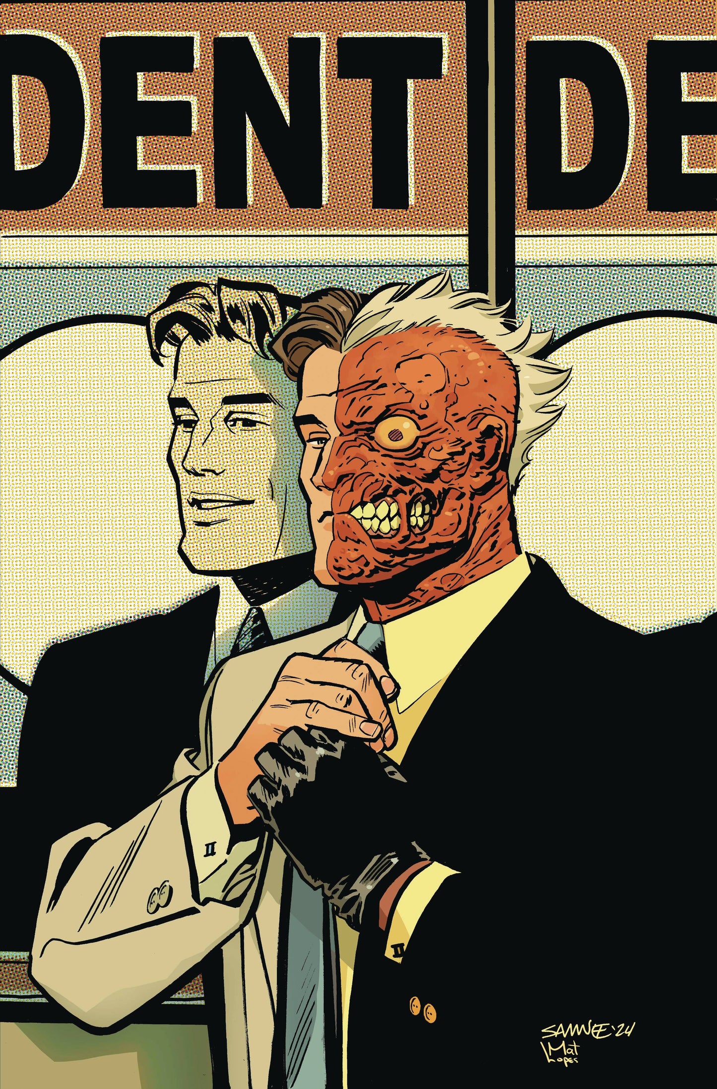 TWO-FACE #1 (OF 6) CVR C CHRIS SAMNEE CSV